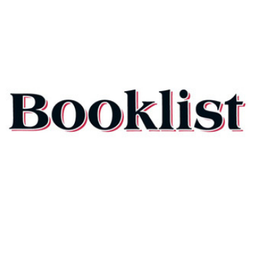 A booklist logo with the word 